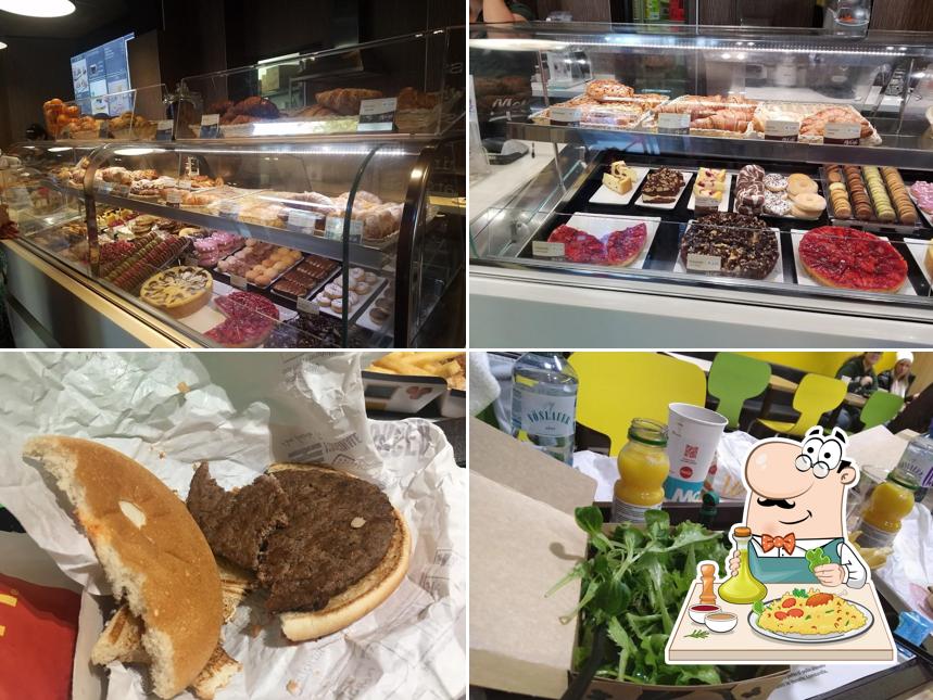 Platti al McDonald's Roma Giulio Cesare