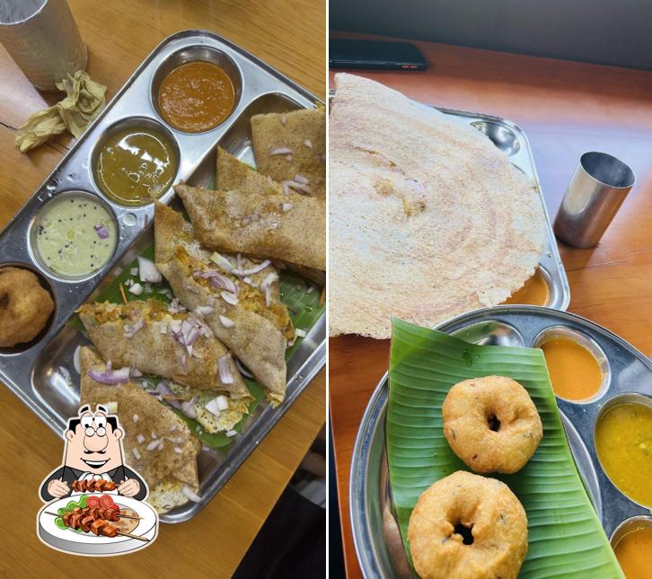 Meals at Bhasuri Vegetarian Hotel