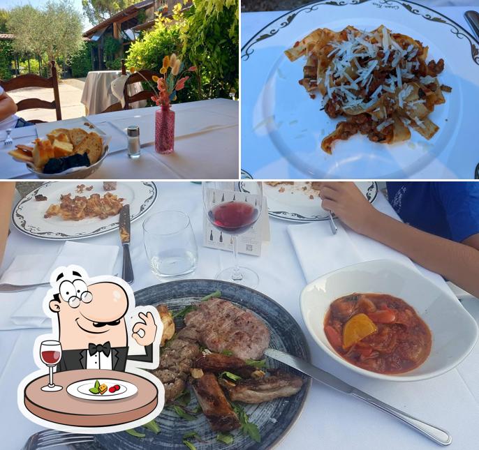 Platti al Ristorante Cascina Capuzza