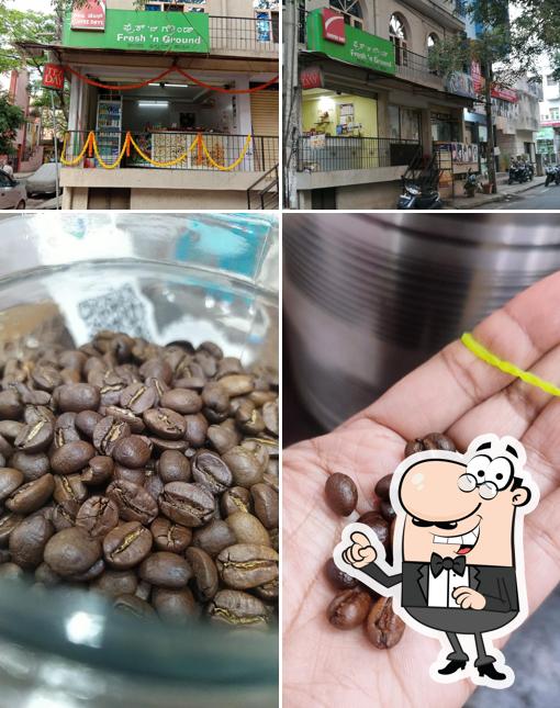 The exterior of Coffee Day Fresh 'n Ground