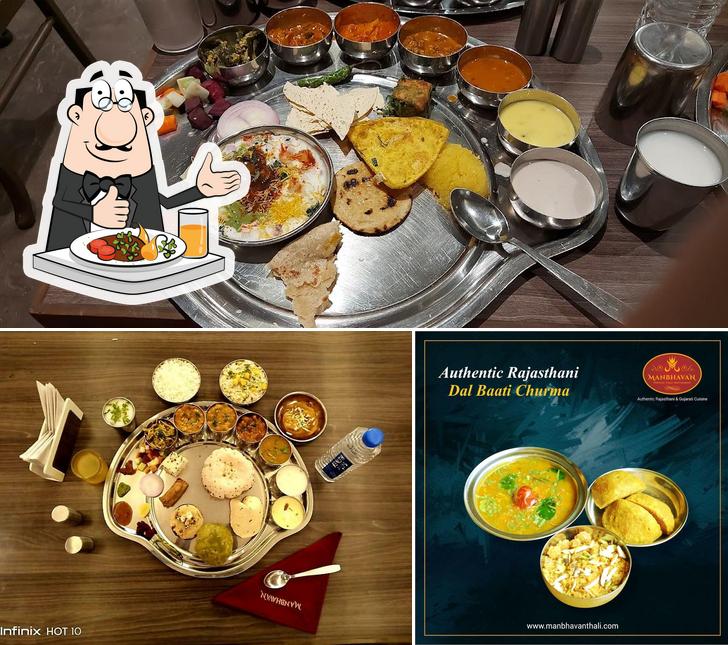 Meals at Manbhavan premium thali by Prince's Palace