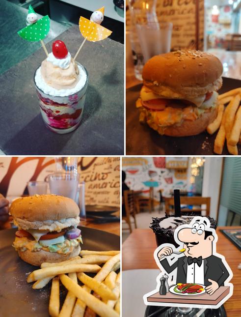 Chocolate mousse at Max Cafe khalis