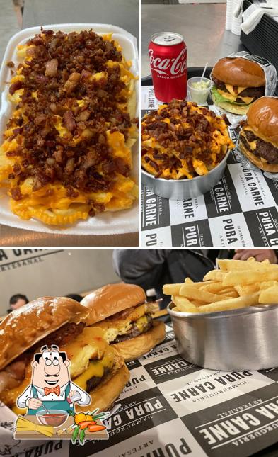 Esparguete à bolonhesa em PURA CARNE HAMBURGUERIA