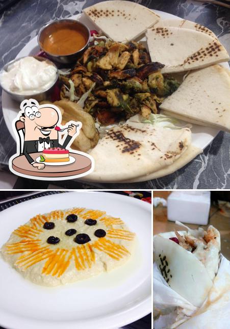 Paana's Swawarma offers a selection of desserts