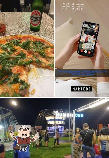 La foto della cibo e esterno di Pizzeria rosticceria da enzo