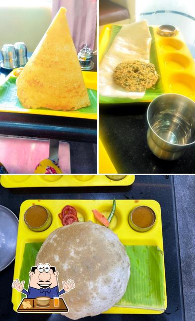 Food at Prathiba bavan