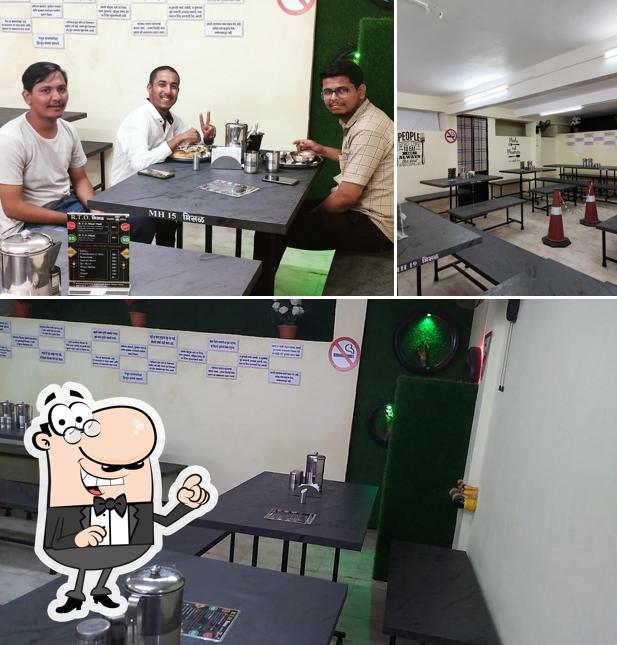 The interior of RTO मिसळ ️