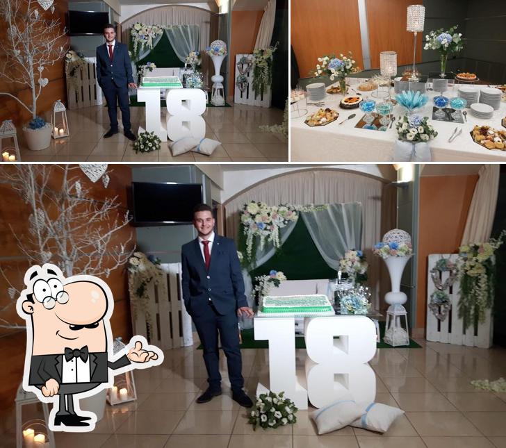 La immagine della interni e cibo di Ristorante Marra