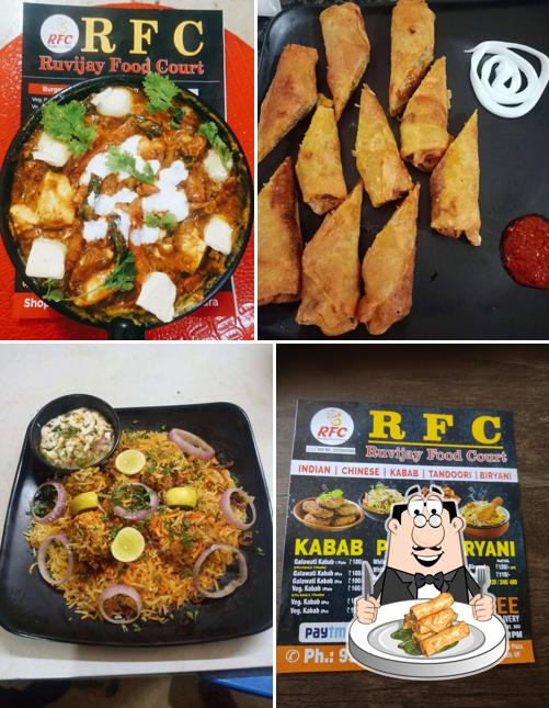 Spring rolls at Ruvijay Food Court(RFC)