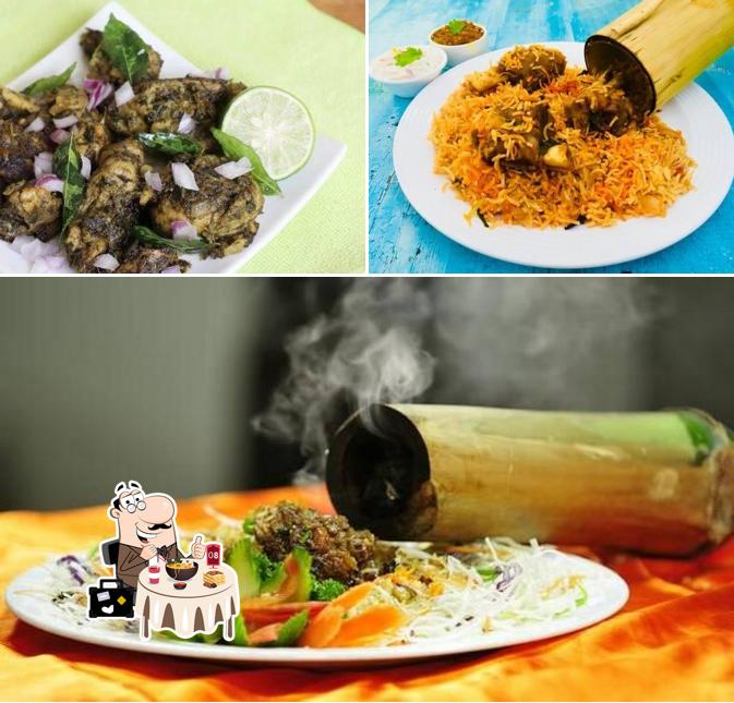 Food at Sr Bamboo Hut Eat Helthy......Stay Healthy