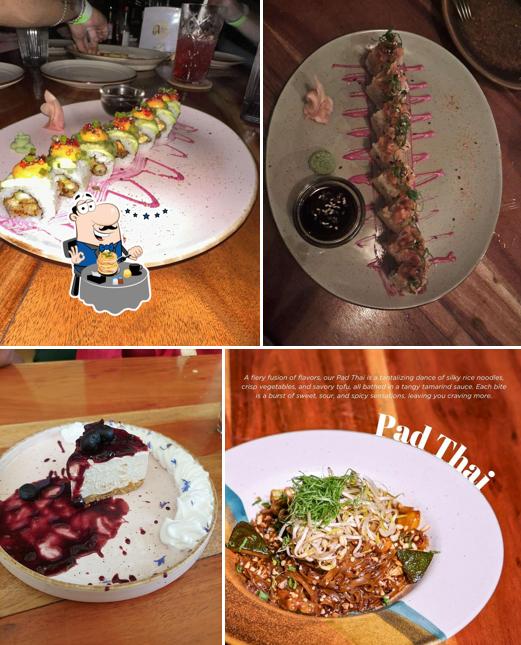 Food at The Boho House Cocktail Bar