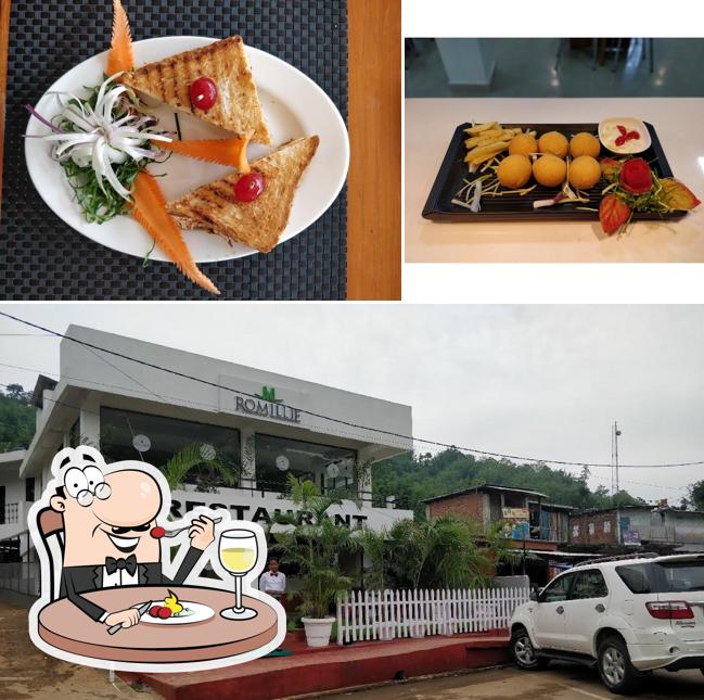 The picture of Romillie Restaurant’s food and exterior
