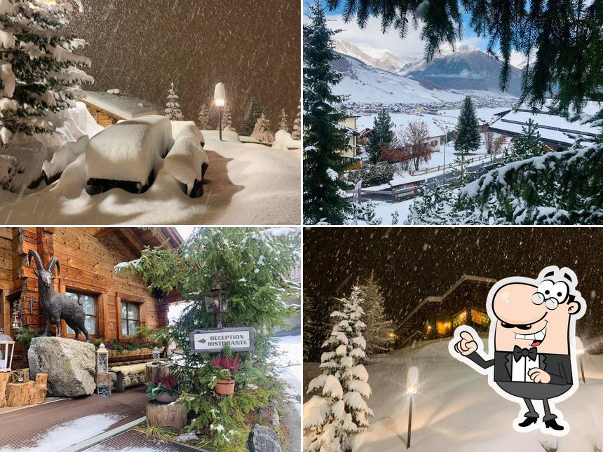 Gli esterni di Park Chalet Village