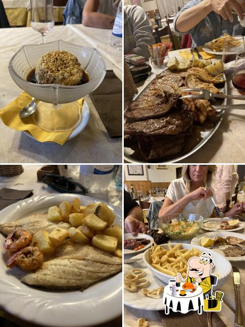 Platti al Trattoria Al Fogher