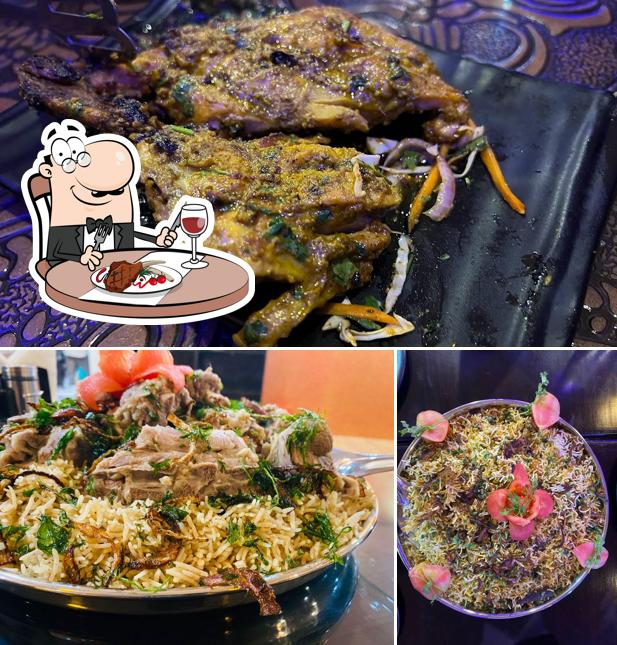 Meat meals are offered by Maax5 Mandi