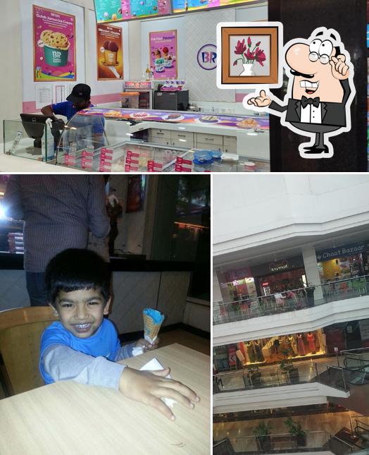 Check out how Baskin Robbins looks inside