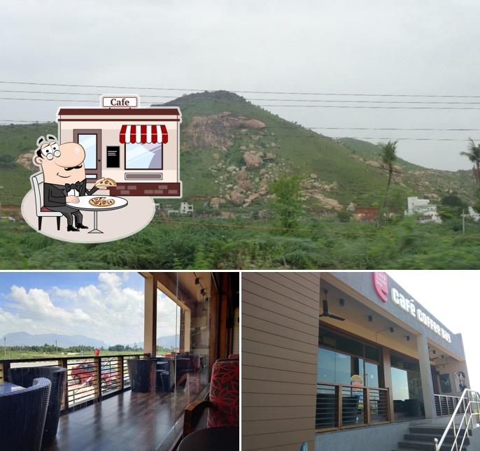 The exterior of Café Coffee Day The exterior of Café Coffee Day