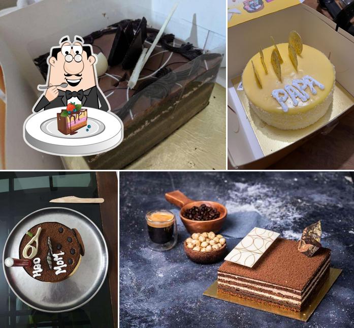 Chocolate cake at Dangee Dums