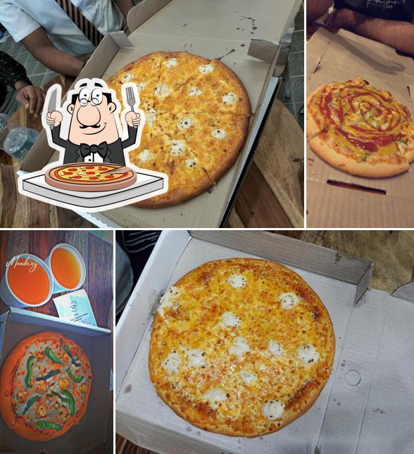 Try out different kinds of pizza