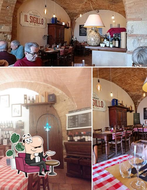 Gli interni di Osteria Il Sigillo: Locanda e B&B