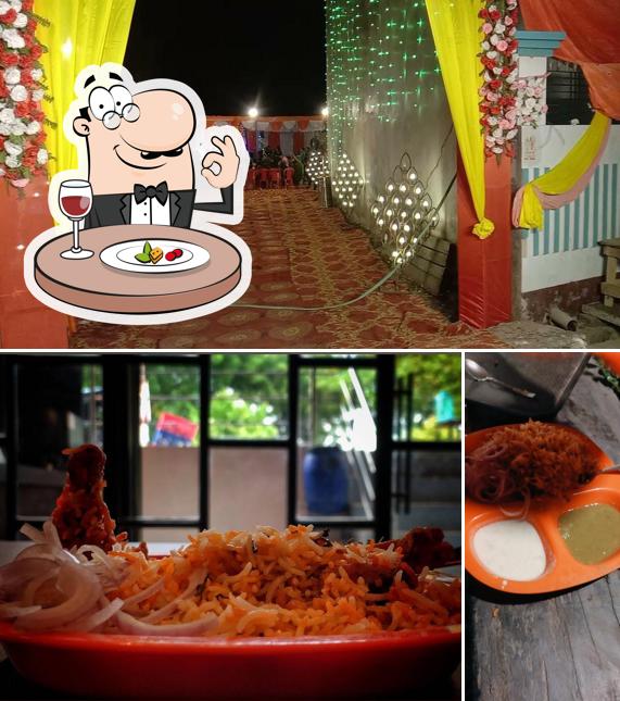 Food at Biryani Shawarma