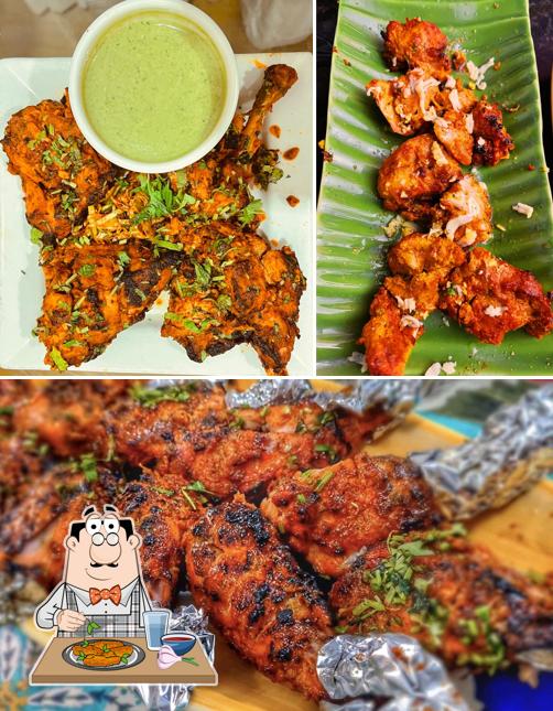 Chicken wings at Boti Over Roti