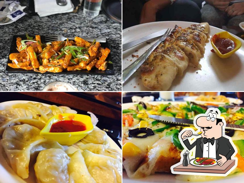 Food at Cafe Headquarters