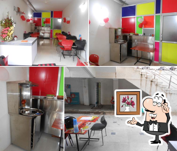 The interior of Shwarma Nights