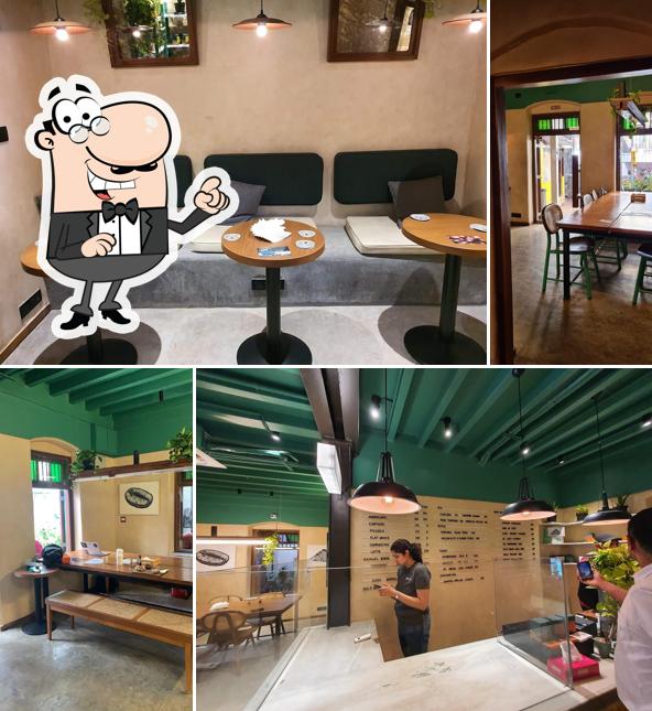 The interior of Mary Lodge by Subko