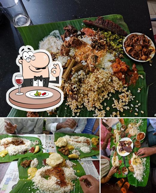 Food at Vrindavan Hotel