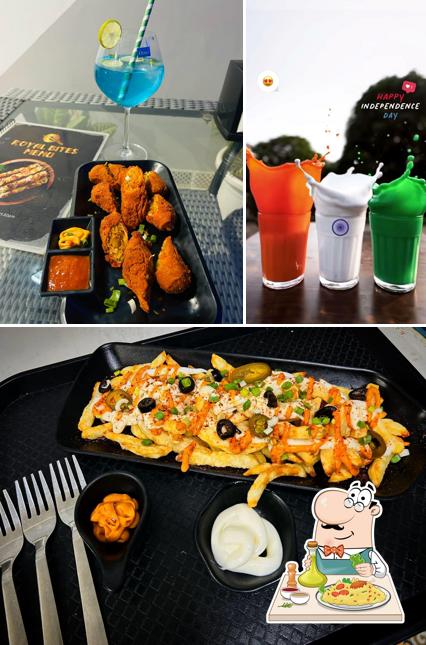 Among different things one can find food and beverage at Royal Bites