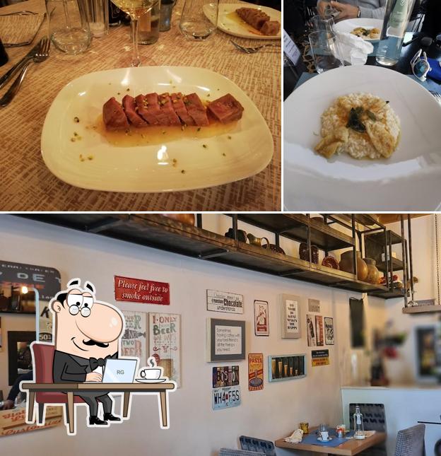 Siediti a un tavolo di Ristorante La Locanda Bistrò con cucina e Pizzeria