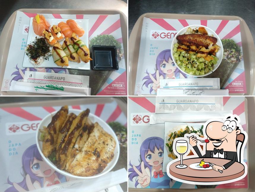Platos en Gendai - Restaurante Japonês
