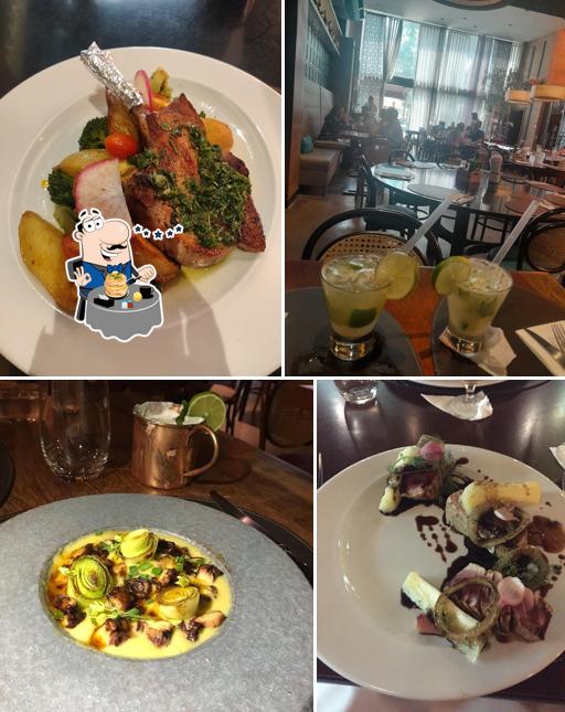 Costeletas de porco em Quintal Restaurante