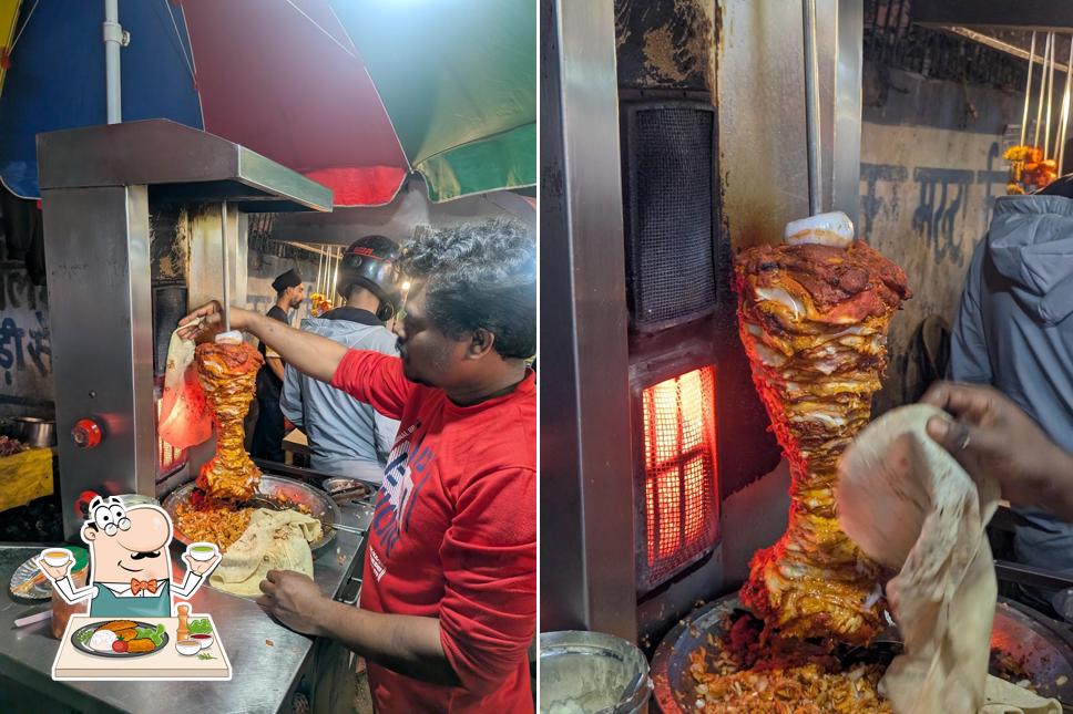 Food at ARABIAN HUB (SHAWARMA)