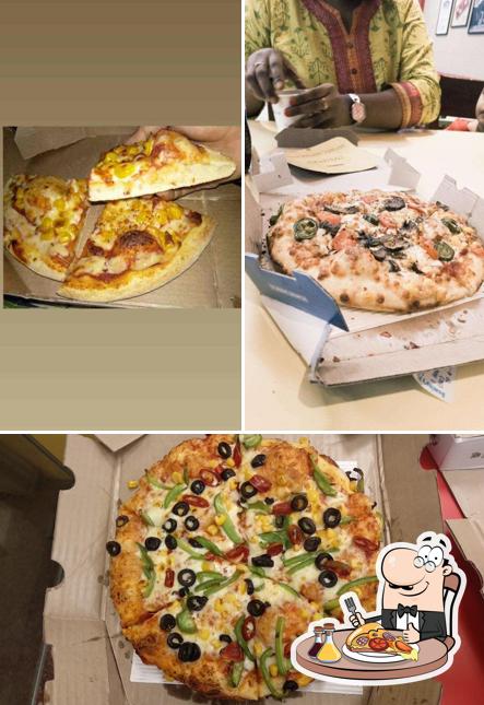 Pick various kinds of pizza