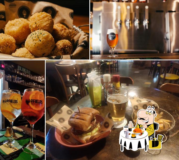 Platos en Empório Hopfields