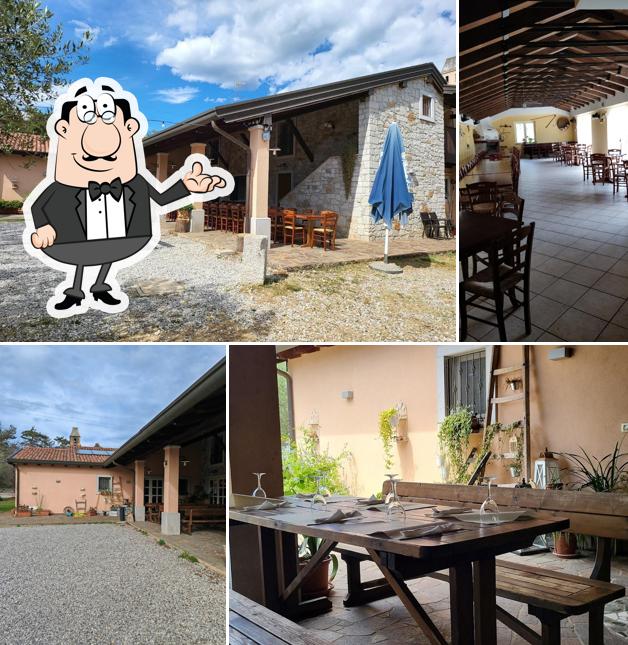 Gli interni di Agriturismo Hermada