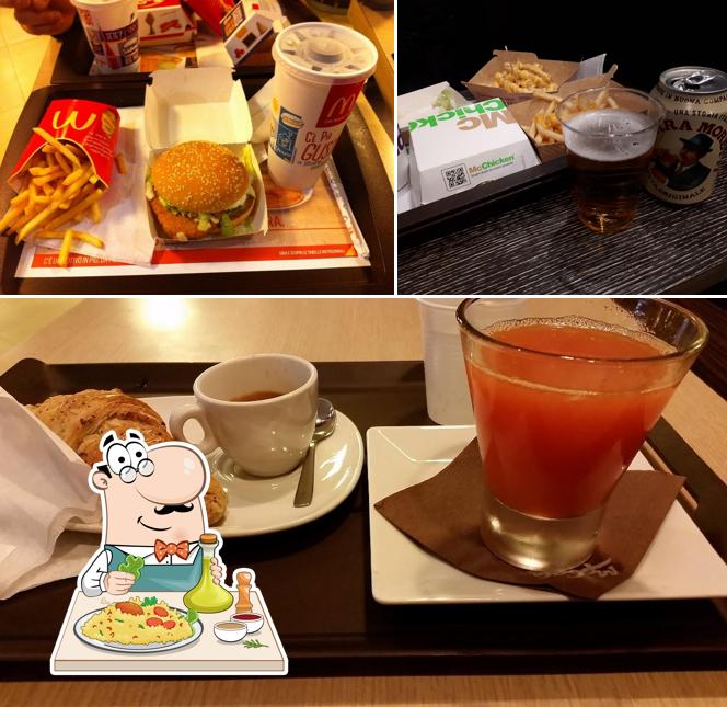 Questa è la foto che mostra la cibo e birra di McDonald's Catania Stesicoro