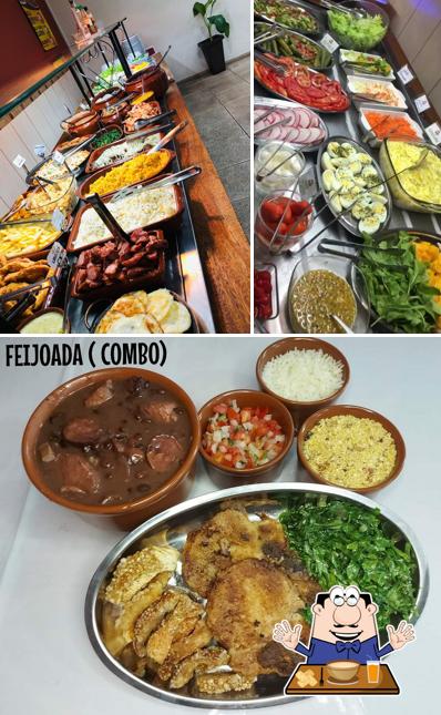 Platos en Monteiro Restaurante e Marmitaria