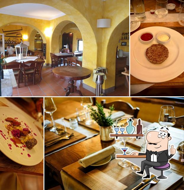 Dai un'occhiata agli interni di Osteria 1126