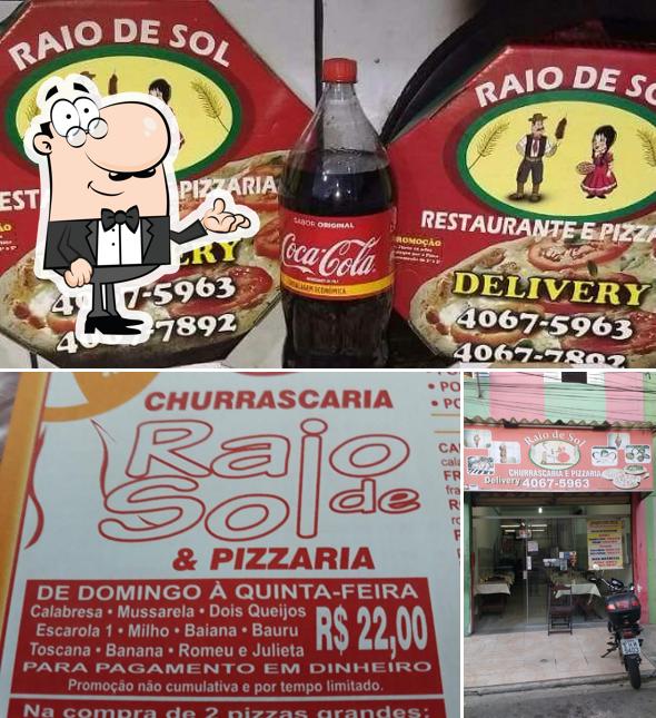 O interior do Churrascaria Raio de Sol
