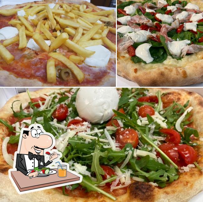Cibo al Pizzeria D'asporto Sandy