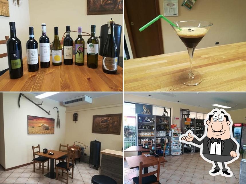 Guarda la immagine che mostra la interni e bevanda di L'Alternativa Caffetteria Panetteria Alimentari Zermeghedo