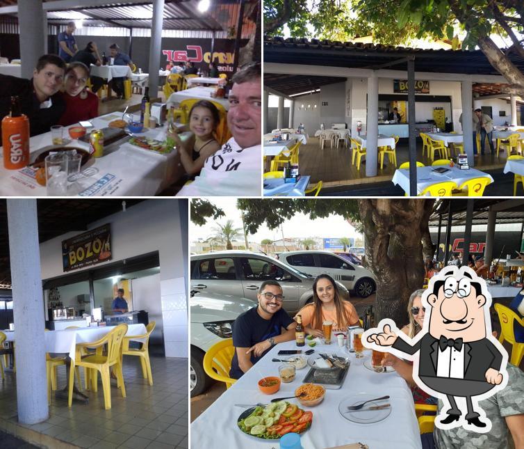 O interior do Churrascaria e Pizzaria do Bozó