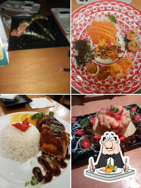 Platos en Genzai Premium Sushi