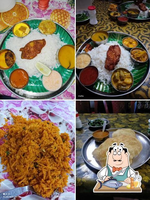 Grilled salmon at JAGANNATH BHOJANALAYA