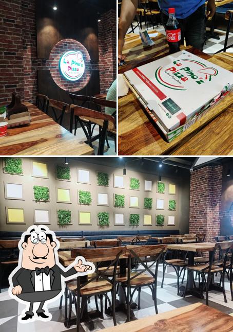 The interior of La Pino'z Pizza