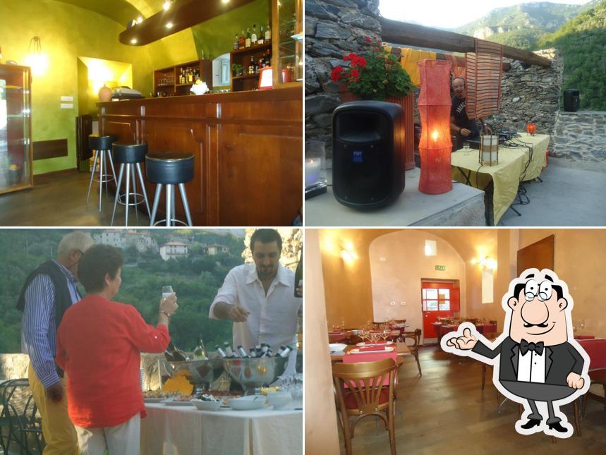 Gli interni di Locanda delle Antiche Pietre