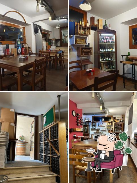 Siediti a un tavolo di Osteria il cavò